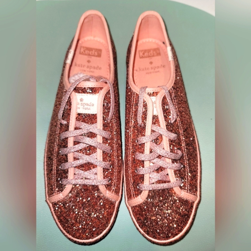 RARE LIMITED EDITION Kate Spade X Keds All Over Glitter Sneakers